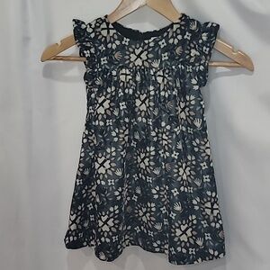 3/$30 GYMBOREE Velvet Floral Flutter Sleeve A Line Dress